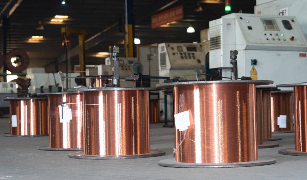 Copper spools