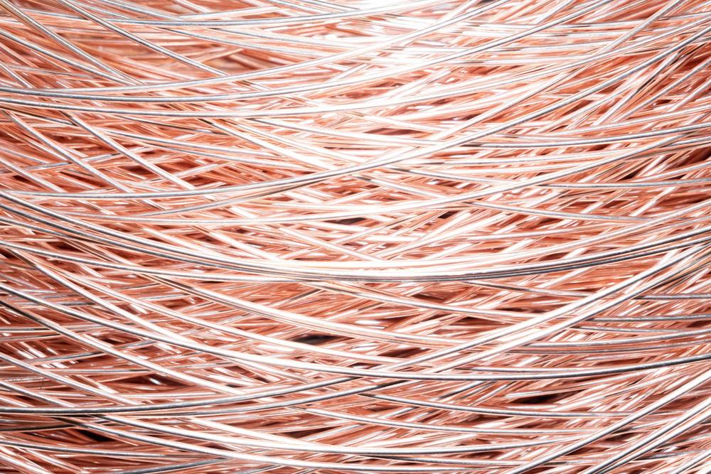 Copper strands