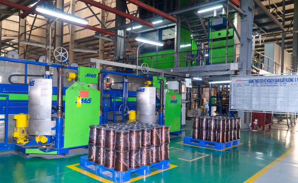 LiOA COPPER factory floor